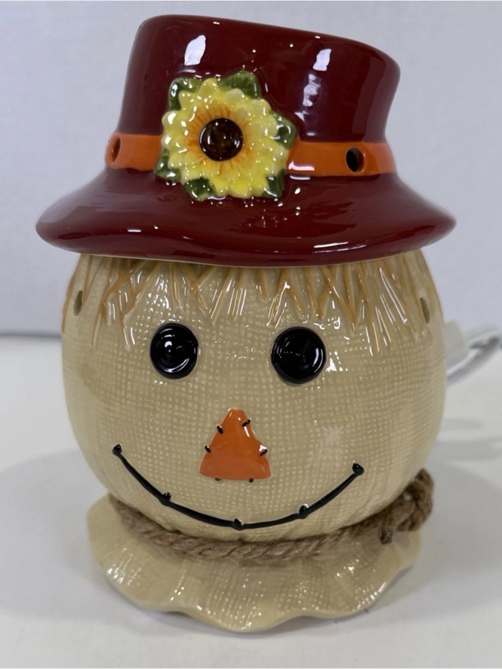 Scentsy Scarecrow Fall Autumn Halloween Thanksgiving Premium Warmer Full Size